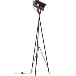 Carronade hög golvlampa, mattsvart 170-175cm