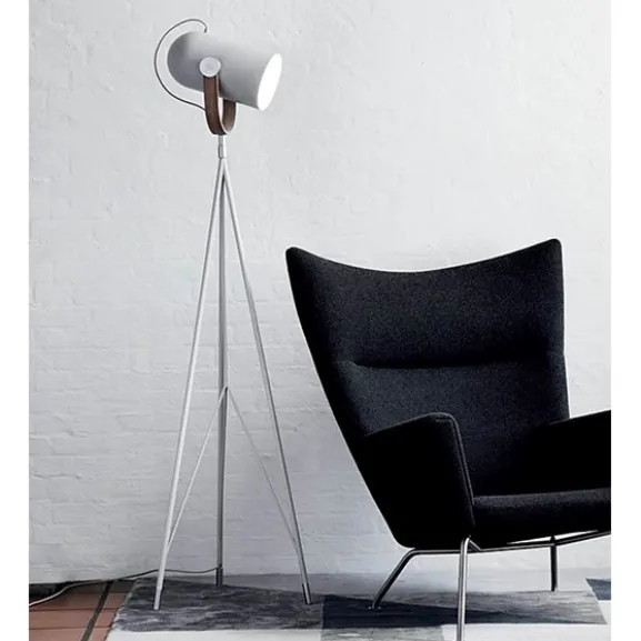 Carronade hög golvlampa, sand 170-175cm