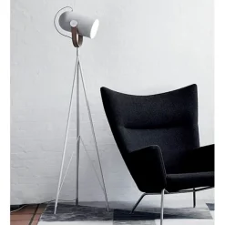 Carronade hög golvlampa, sand 170-175cm
