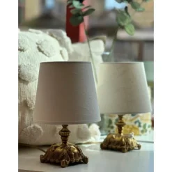Cassandra lampfot, mässing
