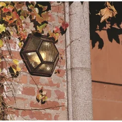 Castor väggplafond E27 koppar