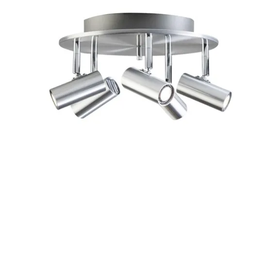 Cato 5 spotlight LED, aluminium 29cm