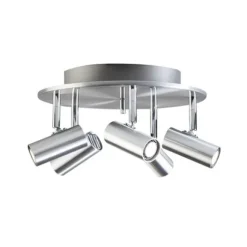 Cato 5 spotlight LED, aluminium 29cm