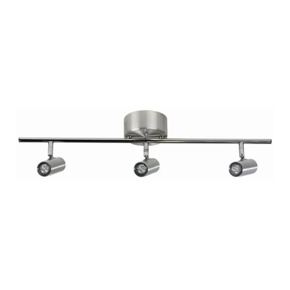 Cato 3 spotlight skena LED, aluminium 66cm