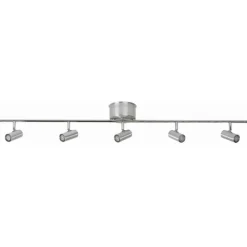 Cato 5 spotlight skena LED, aluminium 120cm