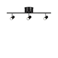 Cato 3 spotlight skena LED, mattsvart 66cm