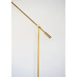 Cato golvlampa dimbar borstad rå mässing