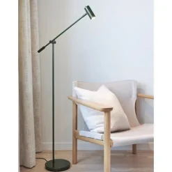 Cato golvlampa forest green/svart DIM