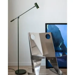 Cato golvlampa forest green/svart DIM