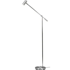 Cato golvlampa LED, aluminium 133,9cm