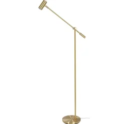 Cato golvlampa LED, mässing 133,9cm
