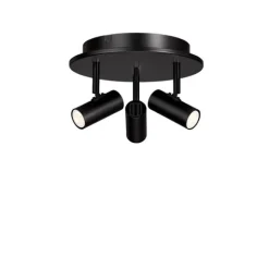 Cato 3-spotlight black/black GU4/MR11