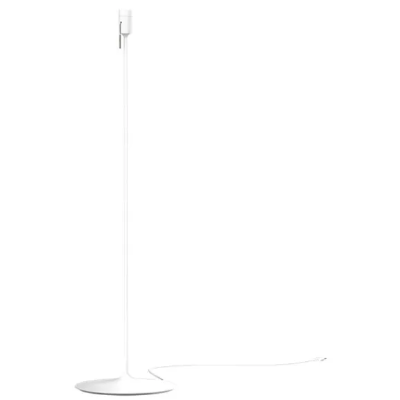Champagne golvstativ, mattvit 140cm