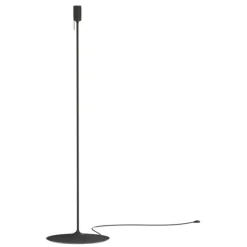 Champagne golvstativ, mattsvart 140cm