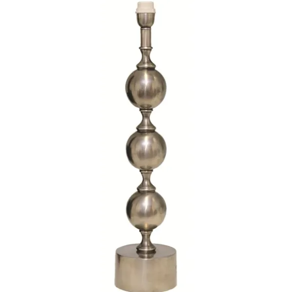 Charlotta Lampfot Hög Antik silver 14,5cm