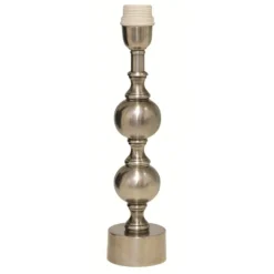 Charlotta Lampfot Låg Antik silver 8cm