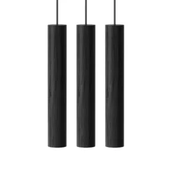 Chimes Cluster 3 taklampa, svart