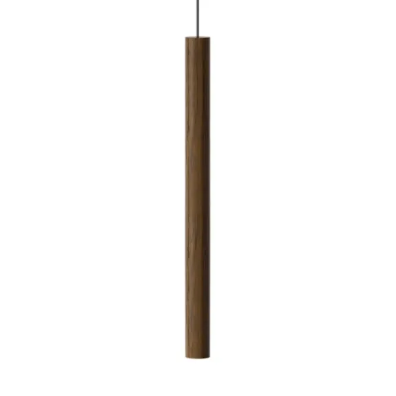 Chimes Tall taklampa, Mörk ek 44 cm