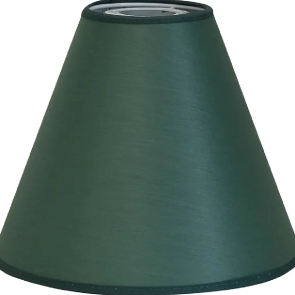 Chintz Lampskärm Mörkgrön 22 cm