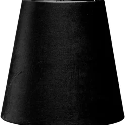 Cia Toppringskärm Sammet Svart 20cm