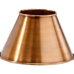 Classic Metallskärm Antikmässing 22cm