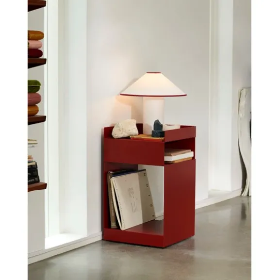 Colette ATD6 Bordslampa, vit/röd