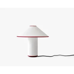 Colette ATD6 Bordslampa, vit/röd