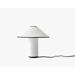 Colette ATD6 Bordslampa, vit/svart