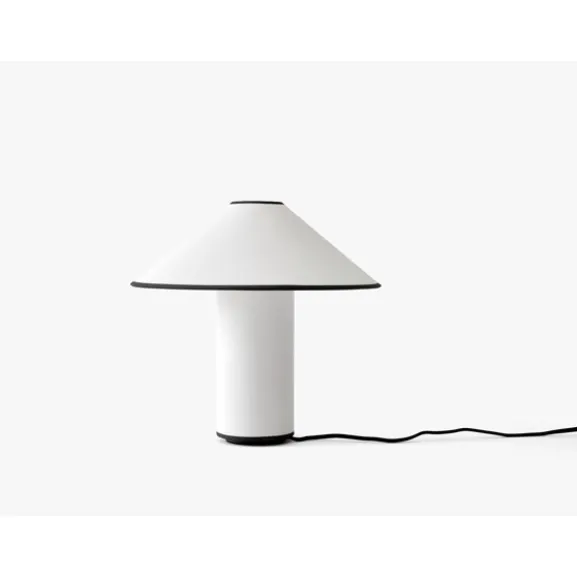 Colette ATD6 Bordslampa, vit/svart