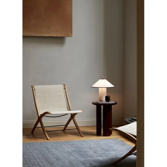 Colette ATD6 Bordslampa, vit/svart