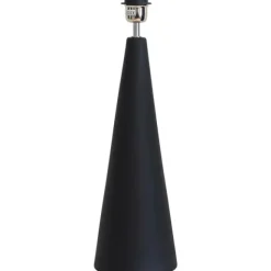 Cone Lampfot Matt svart 16cm