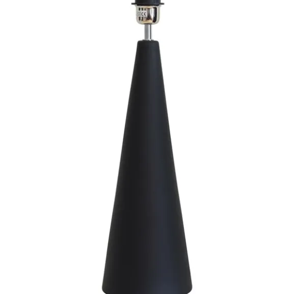 Cone Lampfot Matt svart 16cm