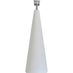 Cone Lampfot Matt vit 16cm