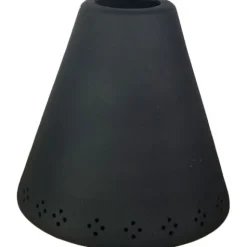 Cone Plåtskärm Svart 13cm