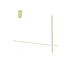 Coordinates C2 taklampa, anodiserad champagne