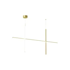 Coordinates S2 taklampa, anodiserad champagne
