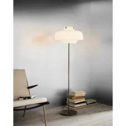 Copenhagen SC14 golvlampa, opal 150cm