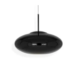 Copper Black Wide pendel, svart 50cm