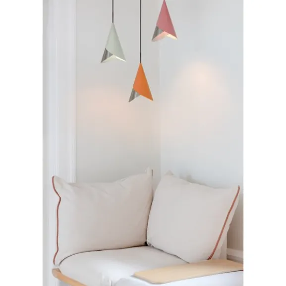 Cornet taklampa, Nuance Olive & Steel