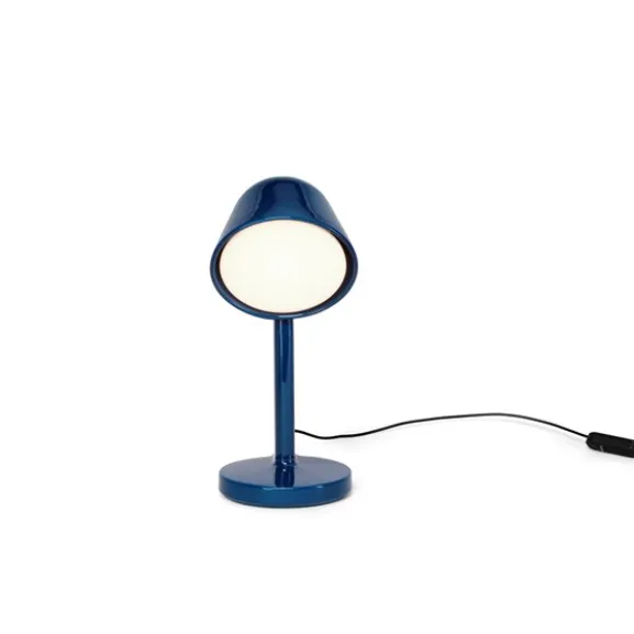 Céramique Down bordslampa, Navy Blue