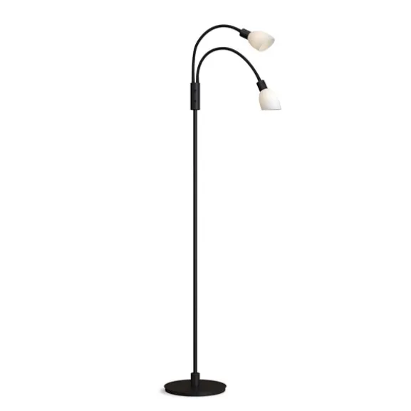Cut golvlampa (2) svart G9