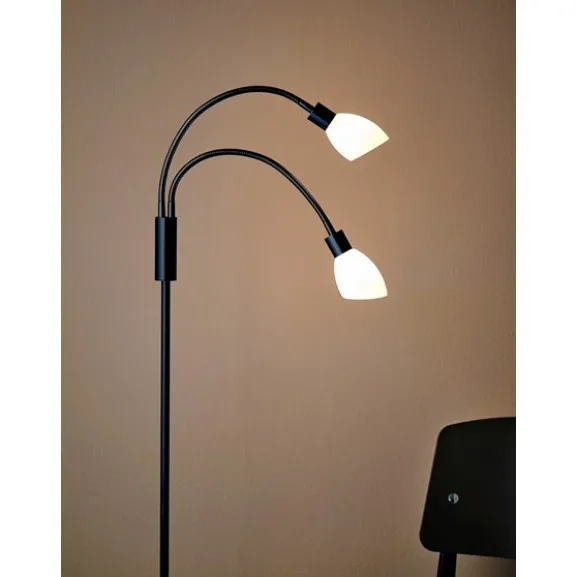 Cut golvlampa (2) svart G9