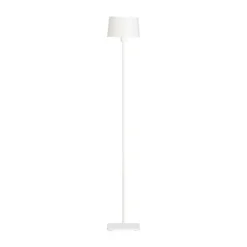 Cuub golvlampa mattvit E14