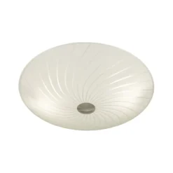 CYKLON plafond, 34cm, vit/stål