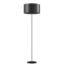 Cylinder Golvlampa 42 cm, Black / Black