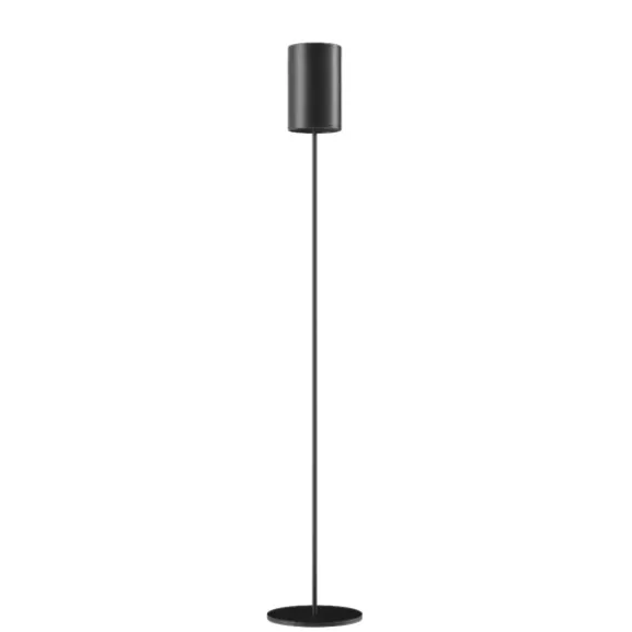 Cylinder Golvlampa 14 cm, Black / Black