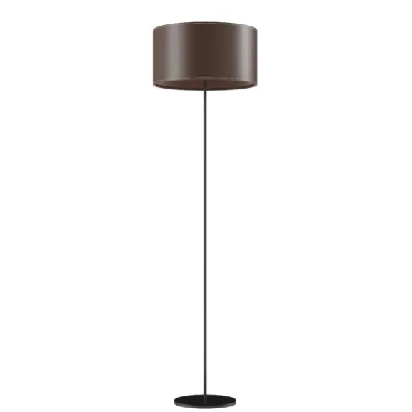 Cylinder Golvlampa 42 cm, Chocolate / Black