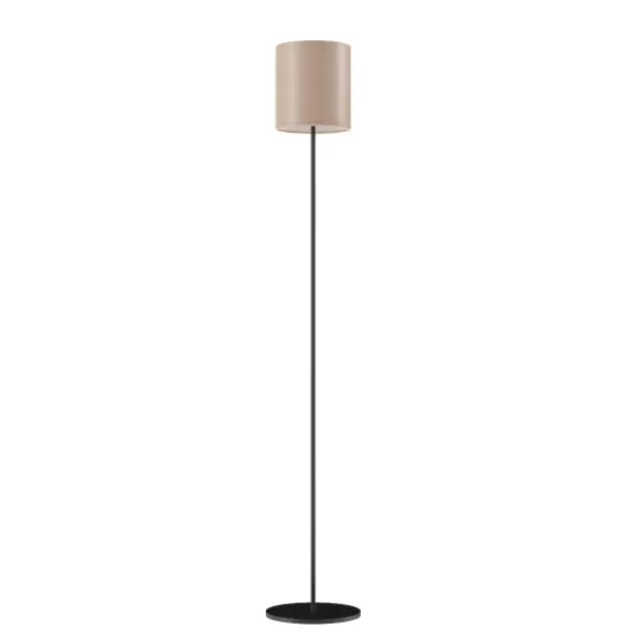 Cylinder Golvlampa 20 cm, Crude Nature / Black