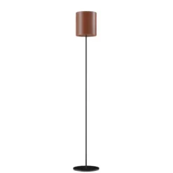 Cylinder Golvlampa 20 cm, Polo / Black