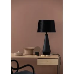 Dallas lampfot, mattsvart 46cm